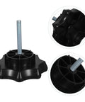 Ultimate Tough-As-Nails High-Strength Spare Tire Bolt Replacement Clamp Hardware shown in black with metal threading detail.