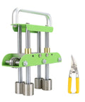 Pro Grade Metal Roller Bender Kit For 0 To 90 Degree Bends with 8 Inch Shears, Built For Aluminum Copper And Steel
