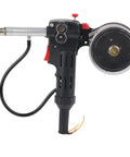 200A Aluminum Spool Gun for MIG Welding, Fast Aluminum Wire Feeding, and Auto Sheet Metal Repair tool with transparent reel