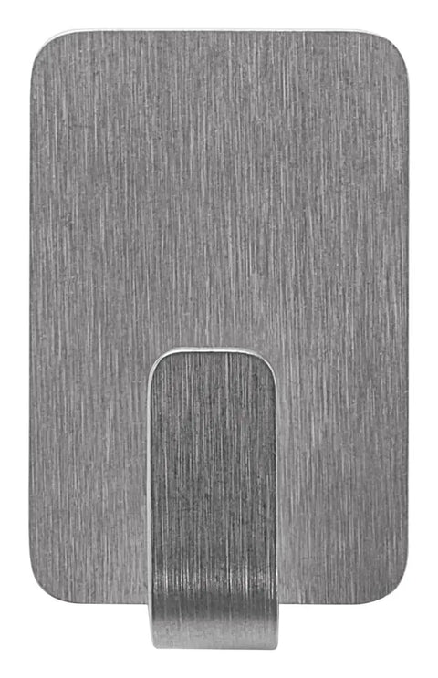 Small Stainless Steel Hooks Set With Eight Hooks And Ten Strips Holds Up To 0.5 lb Removable Self Adhesive Wall Hangers No Tools Needed For Damage Free Organization And Easy Wall Decor