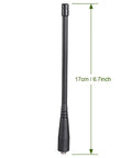 Your Go To Dual Band Ham Radio Antenna For 136-174MHz And 400-470MHz, omnidirectional SMA female antenna, 17cm length