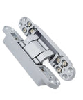 Three Way Adjustable Hidden Hinges With Smooth Action For Cabinets And Doors, G120 Zinc Alloy Cross Hinge, top view of hinge