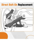 Front Lower Control Arm 2x Set For Dodge Dart 2013 2016 And Chrysler 200 2015 Automotive Replacement Lower Control Arms With Bushing Kit illustration