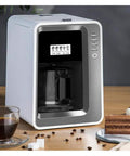 Fully Automatic Bean To Cup Coffee Maker With Built In Grinder Removable Reservoir And Smart Thermal Insulation on kitchen counter