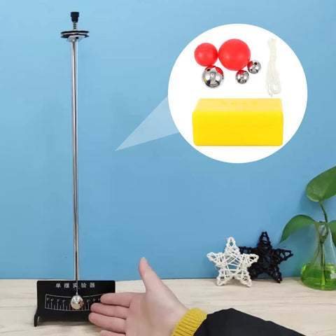 Pendulum Ball Acceleration Measurement Physics Experiment Kit for Classroom Mechanics Lessons, Ultra Lightweight Portable