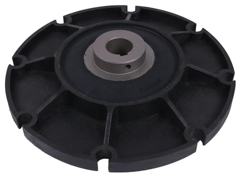 Beefed Up 1.38 Inch Coupling Element for Ingersoll Rand Doosan Bobcat Air Compressors 36865012, black disc with central hole