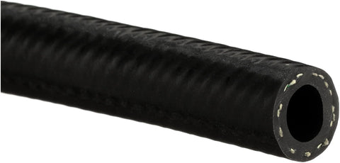 Gates transmission oil cooler hose, 3 ft long, 3/8 in ID, black rubber.