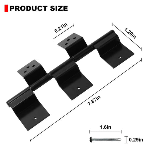 Heavy Duty RV Entry Door Friction Hinge Kit Two Pack Delivers Rock Solid Zero Sag Performance For Travel Trailers Motorhomes And Fifth Wheels With Plug And Play Setup