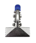 Front view of Hand Seamer With 3-Inch Jaw Offset Metal Seamer for bending 22 gauge steel, showing notched surface and contoured grips.