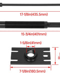 Gimbal Bearing Puller Installer And Alignment Tool For Mercruiser Alpha Alpha 1 Bravo OMC MR Cobra Boats dimensions shown