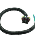 Low Coolant Level Sensor Wire Repair End Pigtail Connector For Peterbilt And Kenworth Trucks Replaces N9267001 Q216007S Direct Fit Plug And Play Easy Install No Modifications Needed, black wire harness pigtail