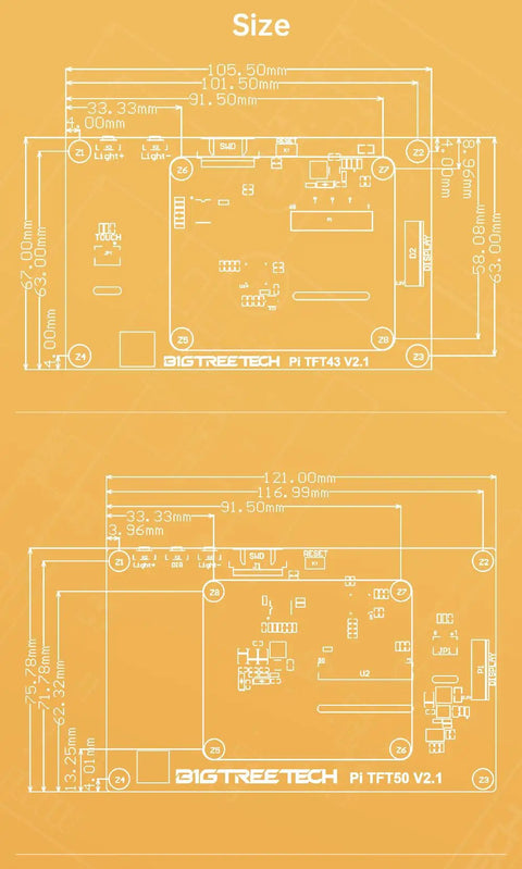 Five Inch HD TFT LCD Capacitive Touch Screen Display With Sharp 800x480 Dsi Panel And Dead Simple Plug And Play Setup For Raspberry Pi 4 3 2 1 Models And 3D Printer Controllers