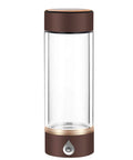 Your Portable Hydrogen Water Bottle Generator Is A Top Shelf Tool For Crafting 1500 PPB Antioxidant Drinks In Three Minutes Via Quick Usb Power So You Stay Hydrated Zero Sweat In A Comfortable 420ML Coffee Tinted Travel Cup.