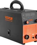 145 Amp Do-It-All 3-In-1 Welder Flux Core MIG, Lift TIG, and Stick Welder With IGBT Inverter, front view with controls