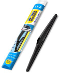 Premium 11 Inch Rear Windshield Wiper Blade Delivers Dead Nuts Grip And Whiz Bang Smooth Sweep With Zero Hassle Direct Fit For Chevy Hhr Hyundai Accent Trunk Glass in packaging.