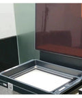 Premium Replacement Vat For Formlabs Form 3L Resin Tank on a table, designed for smooth 3D printing with tight seal.