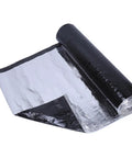 No Sweat Waterproofing Self Adhesive Roofing Felt And Heavy Duty Asphalt Shingle Repair Tape With Cooling Aluminum Foil Back Roll
