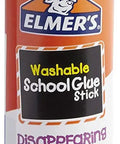 Single tube from Disappearing Purple Glue Sticks Jumbo Pack, 30 Sticks, 40-Gram Each, Dries Clear, Safe Non-Toxic For School Arts And Crafts