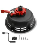 Easy Install Pull Start Recoil Starter Assembly For Predator 212 And Coleman 200cc Mini Bikes Honda GX160 6.5HP KT196, black with parts