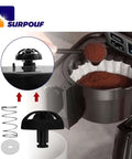 Two Pack Spring Loaded Brew Basket Stopper Kit For Universal Coffee Machines, Replacement Parts Compatible With 990117900 And 990237500