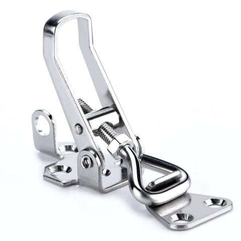 2 Pack 316 Stainless Steel Toggle Latch Clamp For Marine Cabinets And Boxes, Heavy Duty Lever Handle Locking Hasps, Rustproof