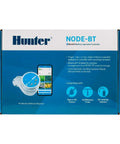 Hunter NODE-BT Bluetooth Battery Powered Sprinkler Controller With Solenoid, Waterproof Irrigation Timer packaging