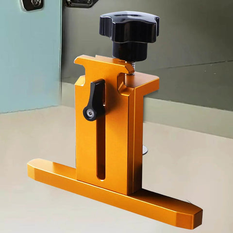 Cabinet Hinge Jig Door Mounting Guide With Adjustable Alignment Tool And Precision Measuring Scale For Pro Grade Kitchen Cabinet Installation