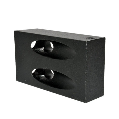 15 Degree Angled Pocket Hole Locator Kit For Woodworking, Pro Grade Drill Guide Sleeve Set 6mm 8mm 10mm, Easy Pocket Hole Puncher For Precise Drilling And Quick Setup black aluminum guide block