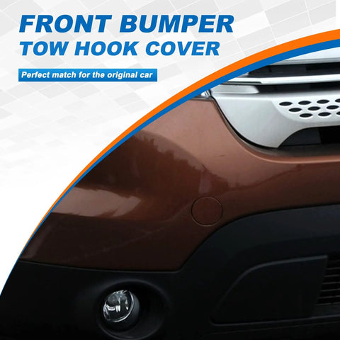 White Front Bumper Tow Hook Cover Right Passenger Side For Ford Explorer 2011 2012 2013 2014 2015 Direct Replacement Easy Install