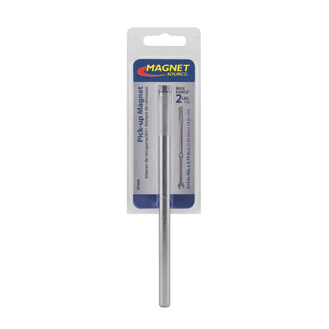 Neodymium Magnetic Pick Up Tool With Pocket Clip 5.75 Inch Reach 2 Lb Hold Handy Magnetic Grabber For Garage Workshop And Automotive Repairs Ideal For Reaching Into Tight Spots And Retrieving Nails Screws And Small Metal Bits