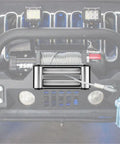 6 Inch Winch Roller Fairlead Cable Guide For 4000-5500 Lbs UTV Winches Beefy Built Synthetic Rope Protector Reduces Friction Smooth Durable Roller Fairlead For Off Roading Adventures on UTV winch with synthetic rope