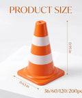 Kick Off Your Events With These Durable Mini Traffic Cones Bulk Pack Designed For Birthday Parties Classroom Drills And Hobby Track Layouts Ready To Roll Anytime Featuring Bold Assorted Colors Straight Up Tough Build, orange mini cone height 0.95 in, width 0.63 in.