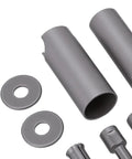 Heavy Duty Motorcycle Bearing Puller Internal Removal Tool Kit For Smooth Disassembly And Safe Protection Of Engine Shafts And During Service Jobs With Universal Fit Most Standard Wheelers Ideal For Pro Mechanic Or DIY Weekend Warrior Rides, gray steel parts