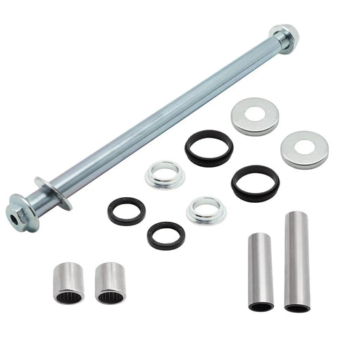 TRX400EX TRX400X Honda Swing Arm Pivot Bolt Bearing Seal Kit For 1999-2014 ATV with bolt, bearings, seals, and collars