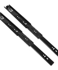 Heavy Duty Stainless Steel Drawer Slides 10 Inch Ball Bearing Glide 2 Pack For Quiet Smooth Opening And Soft Close Noise And Vibration Reduction Tough As Nails Built To Last For Kitchen And Office Drawers, black