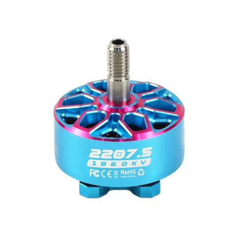 Outrunner Brushless Motor 2207.5 1960KV For 6S LiPo 5mm Output Shaft Lightweight Aluminum Housing