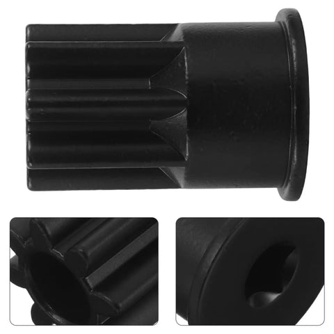 Dual End Engine Barring Socket Wrench Shop Tested For Cat 3200 And 3406 Series Engines showing a close-up of a solid black chrome socket.