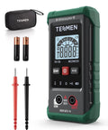 Smart Auto Range Digital Multimeter 4000 Counts for Home DIY Projects with leads, batteries, and case