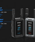 Wireless Hd Video Transmitter And Receiver System Featuring Fanless Silent Recording For Smooth Vlogging Interviews And Live Events Delivers No Sweat Setup With Big Gig Image Clarity, showcasing transmitter and receiver units.