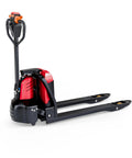 Powerful 48-Volt Electric Pallet Jack For Smooth Moves Heavy Duty Forklift With Massive Lifter Capacity And Fast Charging Battery, side view