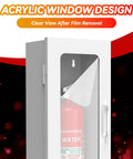 Sturdy Fire Extinguisher Cabinet For 10 Lb Extinguisher, Wall Mount Steel Enclosure with acrylic window, indoor outdoor use