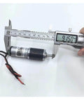 Caliper measuring length of Planetary Gearbox Gear Drive Kit For Electronic Starter, 25mm Shaft, DC 6V-12V Motor Gearbox