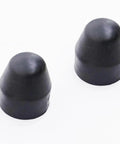Black rubber spacers from Hub Motor Nut And Washer Kit For Electric Bikes, Wheel Lock Nuts And Axle Bolts, Durable Steel