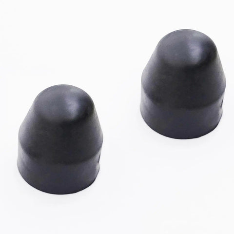 Black rubber spacers from Hub Motor Nut And Washer Kit For Electric Bikes, Wheel Lock Nuts And Axle Bolts, Durable Steel