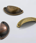 Rustic Copper Half Moon Cabinet Pulls 12 Pack Small Metal Kitchen Cabinet Handles With Screws For Chest Of Drawers