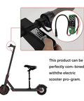 Max G30 Electric Scooter Digital Dashboard Display Module With Bluetooth Display Panel Cover Kit shown on scooter handle