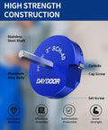 3-Inch PVC Pipe Reamer And Fitting Saver Tool With 4-Sided Carbide Blade, showing stainless steel shaft and aluminum alloy body