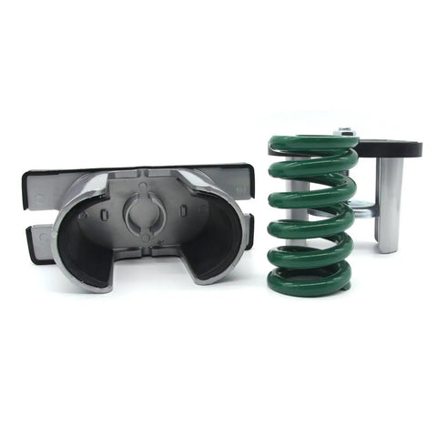 Heavy Duty Spring Loaded Shock Isolators For Air Conditioning Units, green spring and metal mount set for anti-vibration.