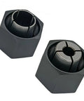 Half Inch And Quarter Inch Router Collet Chuck And Nut Replacement Kit With 12.7mm And 6.35mm Collets for Bosch Skil Hitachi