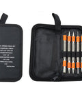 Do It All 5 Piece Nail Setter And Door Hinge Tool Set with case, dual head punches, and handles, versatile multitool